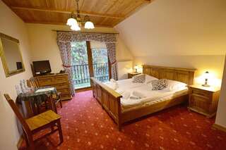 Курортные отели Biały Dunajec Regionalny Resort & Spa Бялы-Дунаец Двухместный номер с 1 кроватью или 2 отдельными кроватями и балконом-5
